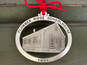 Plummer Ridge School House Ornament - Front