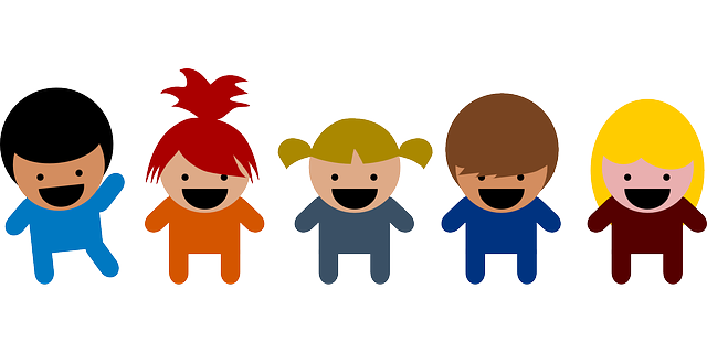 happy children illustration