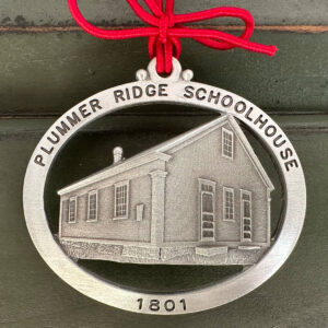 Plummer Ridge School House Ornament - Front
