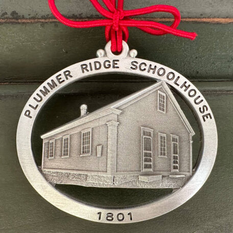 Plummer Ridge School House Ornament - Front
